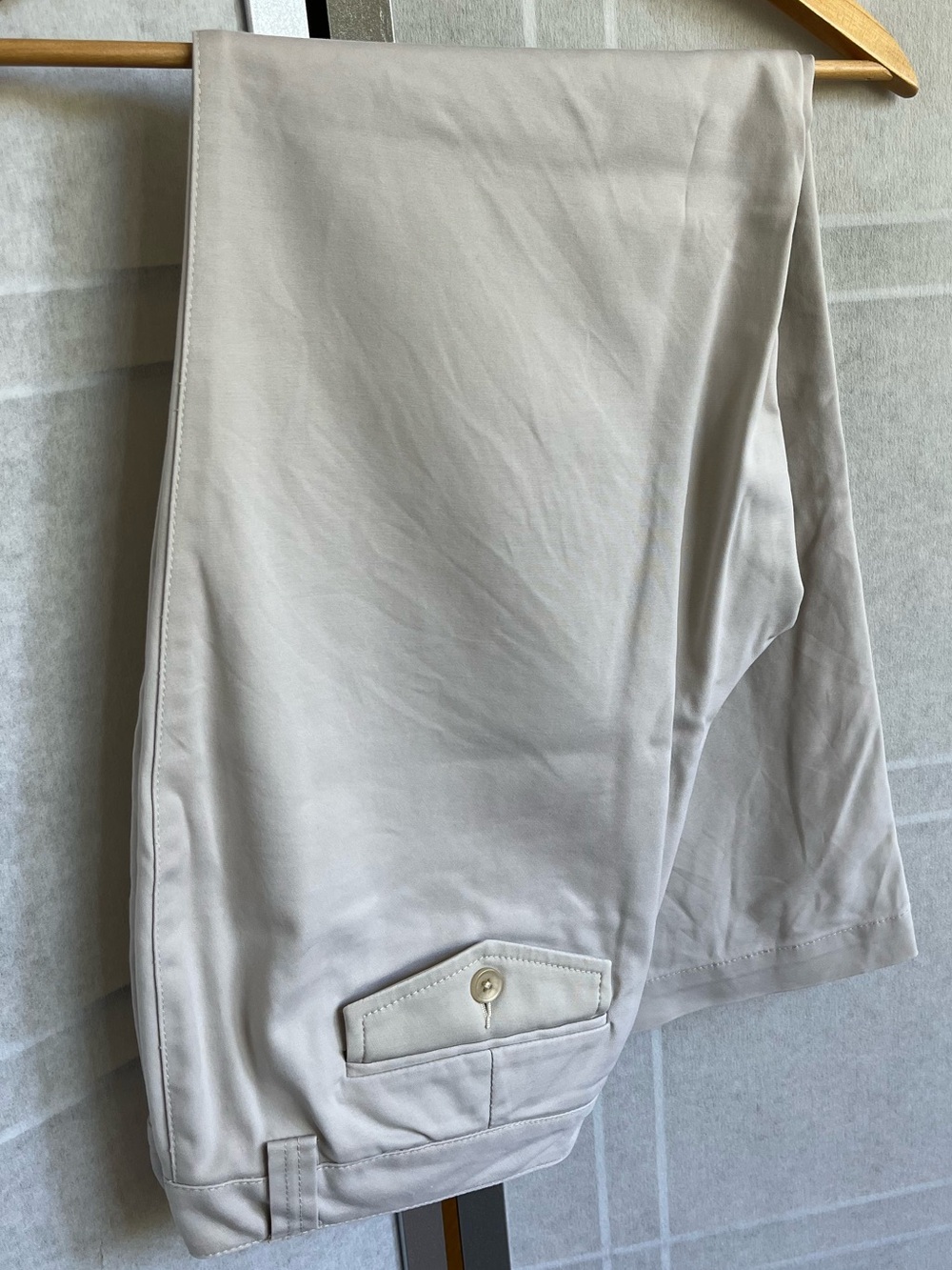 Eddie Bauer Vashon Fit Pants Light Khaki Size 8 Midweight Straight Leg